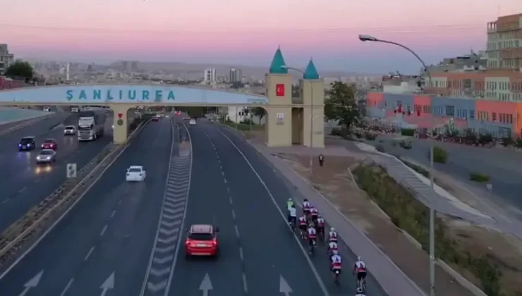 Manisa’dan Şanlıurfa’ya pedal çevirdiler