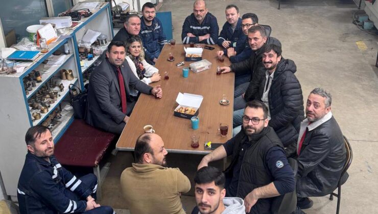 GMİS Genel Sekreteri Arslanbuğa, Maden Makineleri Fabrikası’nda işçilerle buluştu – Birlik Haber Ajansı