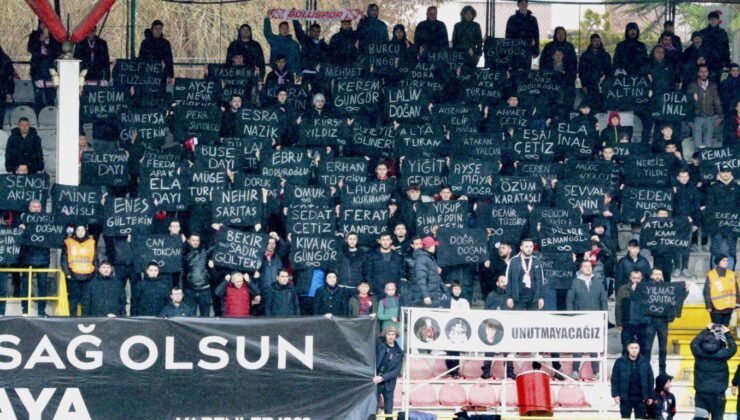 Boluspor taraftarı Kartalkaya yangınında hayatını kaybedenleri andı – Birlik Haber Ajansı