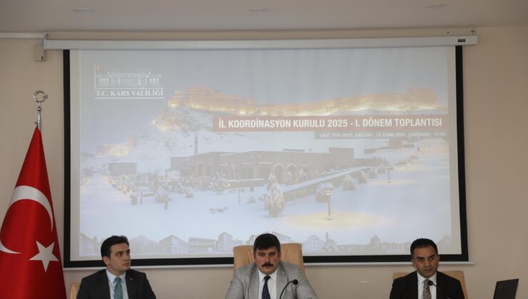 Kars’ta yılın ilk Koordinasyon Kurulu Toplantısı yapıldı – Birlik Haber Ajansı