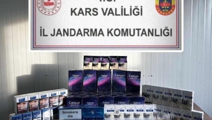 Kars’ta şüpheli araçtan yüzlerce paket kaçak sigara çıktı – Birlik Haber Ajansı