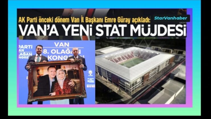 Cumhurbaşkanı Erdoğan, Van’a yakışır bir stadyumun için talimat verdi – Birlik Haber Ajansı