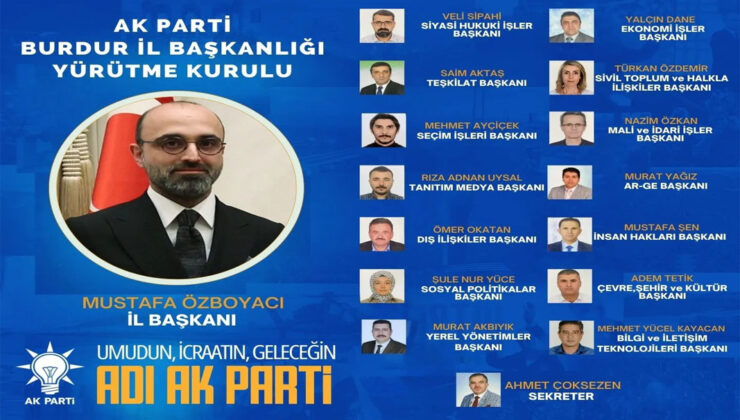 AK Parti Burdur il yönetiminde yürütme kurulu belirlendi – Birlik Haber Ajansı