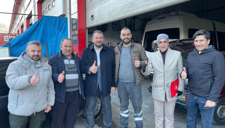 Ali Kemal Bölükbaş, Sanayi Sitesi’nde esnafın sorunlarını dinledi – Birlik Haber Ajansı