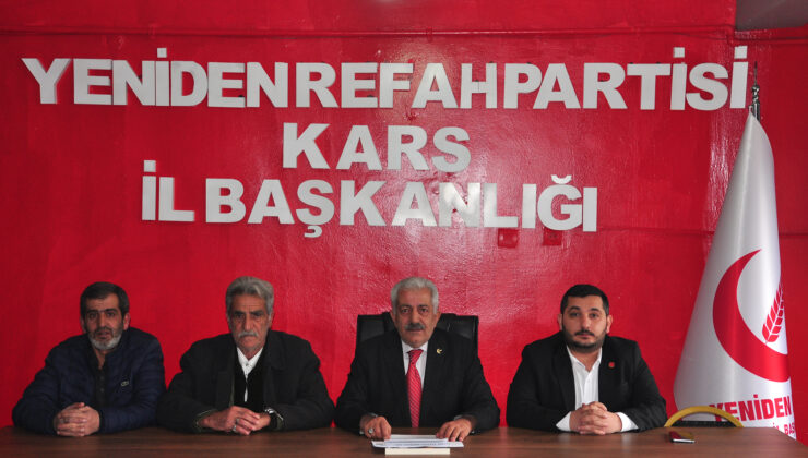 Kars YRP Başkanı İbrahim Çelik, basın toplantısı düzenledi – Birlik Haber Ajansı