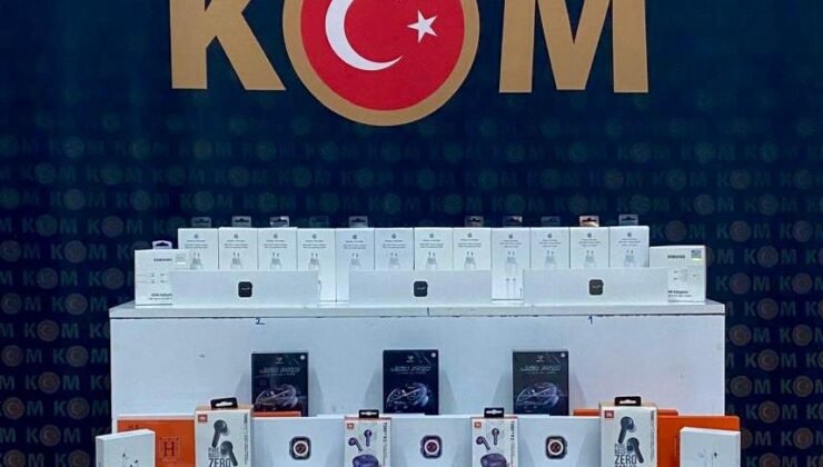 Kars'ta operasyonda gümrük kaçağı malzemeler ele geçirildi