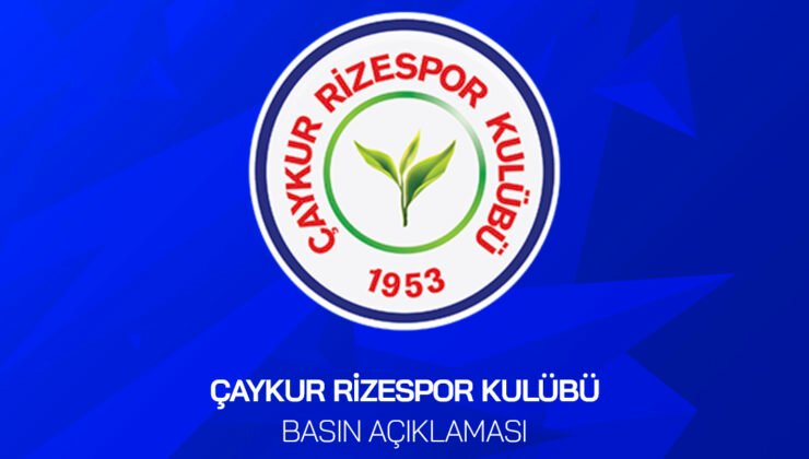 ÇaykurRizespor’dan TFF’ye Yeter Artık Durum – Birlik Haber Ajansı