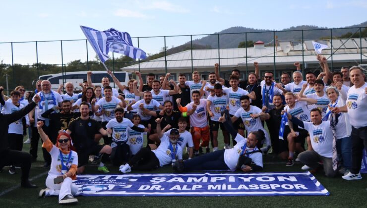 Dr. Alp Milasspor, şampiyonluk kupasını kaldırdı! – Birlik Haber Ajansı