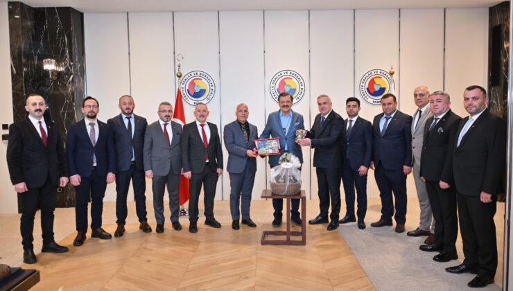 Artvin Ticaret Borsası’ndan, TOBB Genel Başkanı Hisarcıklıoğlu’na ziyaret – Birlik Haber Ajansı