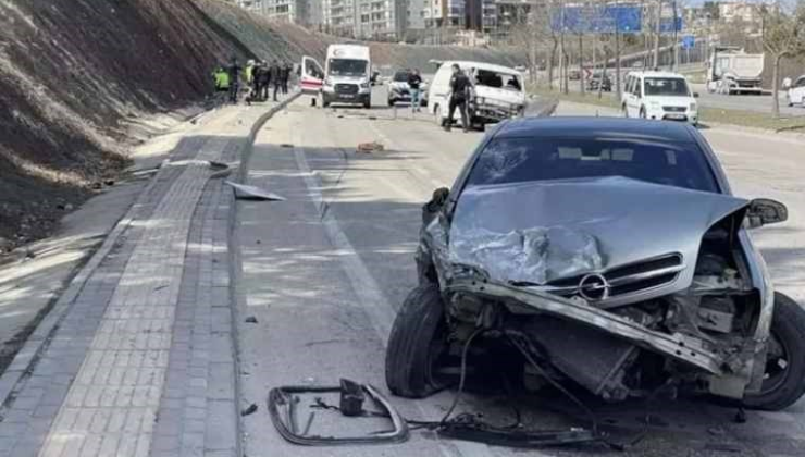 Gaziantep’te trafik kazası: 1 ölü, 3 yaralı