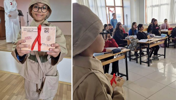 Seddülbahir Posta Eri Ali Oğlu Mehmet Hilmi, Mehmetçiklerin postalarını dağıttı – Birlik Haber Ajansı