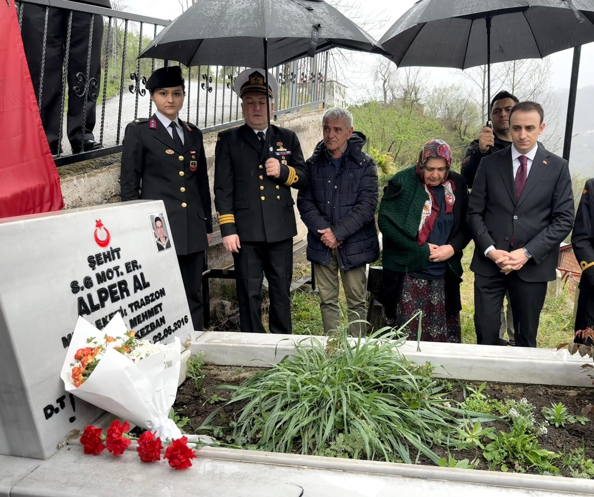 Kaymakam Memiş, Şehit Alper Al’ın kabrini ziyaret etti – Birlik Haber Ajansı