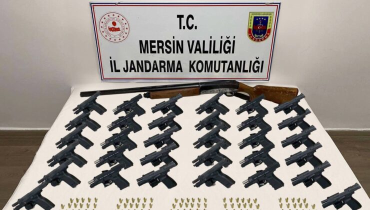 Mersin’de silah operasyonu: Yüzlerce tabanca ve parça ele geçirildi – Birlik Haber Ajansı
