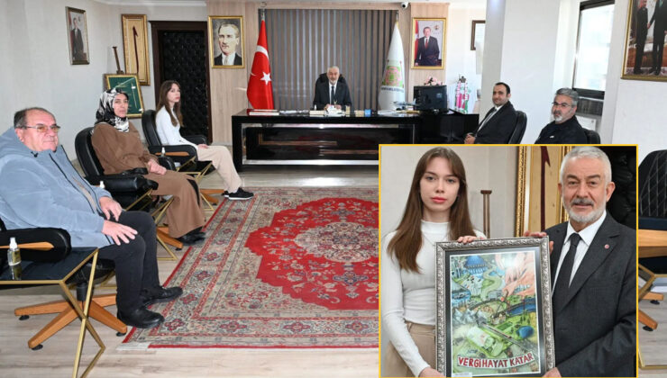 Başkan Başdeğirmen Nisa Ceylin Falay’ı tebrik etti – Birlik Haber Ajansı