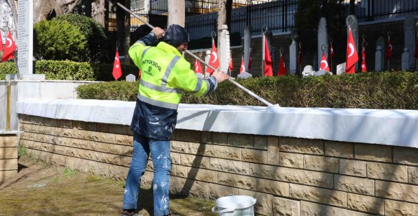 Şehitlikler, “18 Mart Çanakkale Zaferi” için hazırlandı – Birlik Haber Ajansı