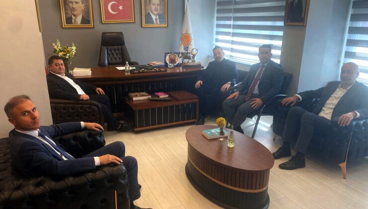 GMİS yönetimi Ak Parti İl Başkanlığını ziyaret etti – Birlik Haber Ajansı