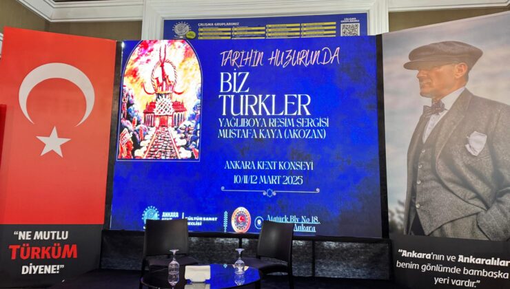 “Tarihin Huzurunda Biz Türkler” Resim Sergisi AKK’de açıldı – Birlik Haber Ajansı