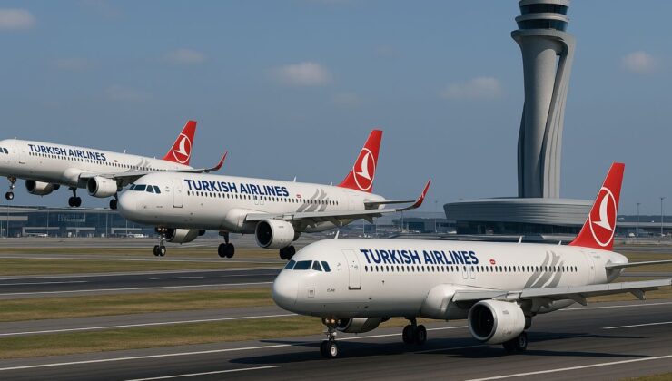 İstanbul Havalimanı’nda bir ilk: Aynı anda üç uçak havalandı – Birlik Haber Ajansı