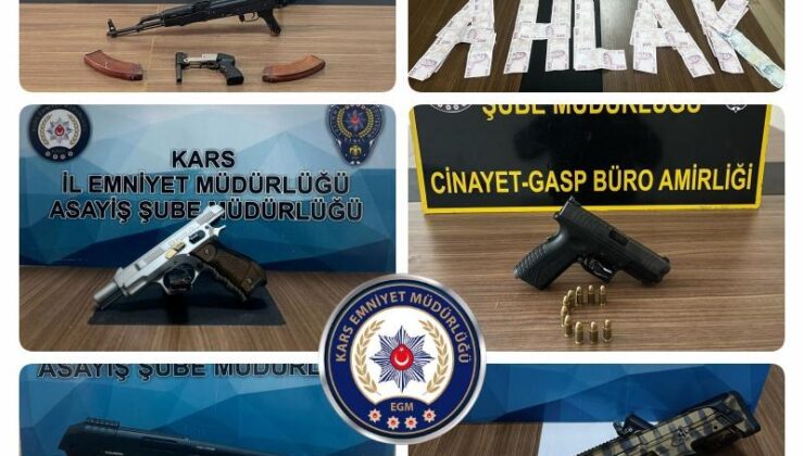 Kars’ta 1 aylık suçlularla mücadele verileri açıklandı – Birlik Haber Ajansı