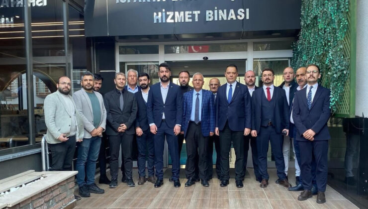 MHP Isparta teşkilatından baroya ziyaret – Birlik Haber Ajansı