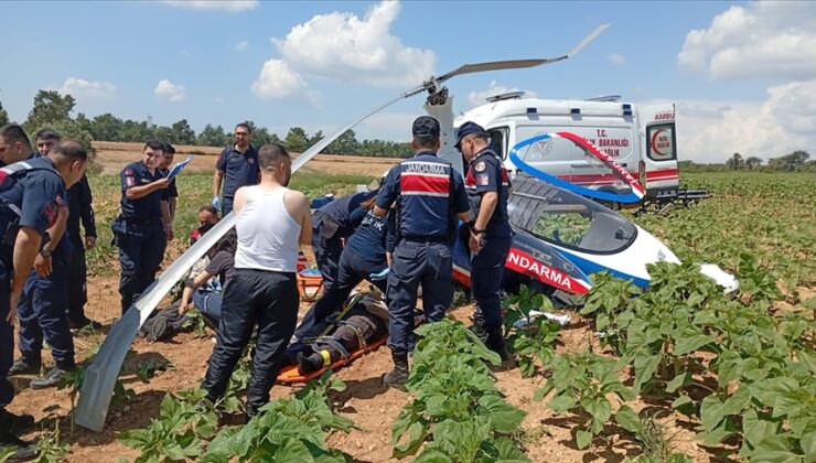 Adana’da jandarmaya ait cayrokopter araziye sert iniş yaptı – Birlik Haber Ajansı