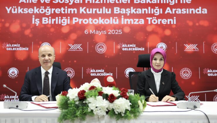 Aile ve Sosyal Hizmetler Bakanlığı ile YÖK arasında protokol imzalandı – Birlik Haber Ajansı