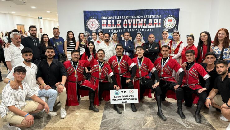 KAÜ Halk Oyunları Topluluğu, önemli bir başarıya imza attı – Birlik Haber Ajansı