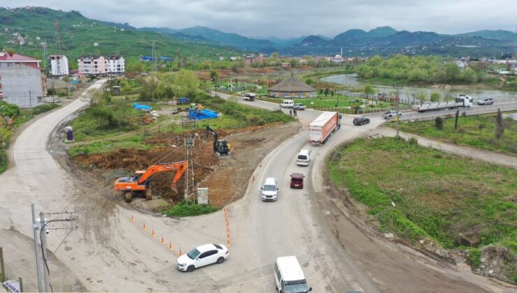 Ordu’da Kayabaşı kavşağı düzenleniyor – Birlik Haber Ajansı