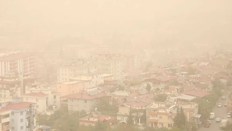 Meteoroloji'den 12 il için toz taşınımı uyarısı