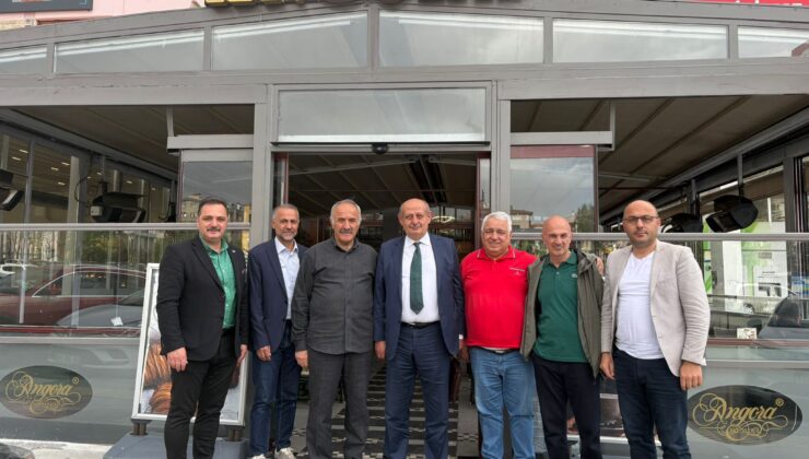 Rize’ye hizmet etmiş iki isim Başkent’te buluştu – Birlik Haber Ajansı