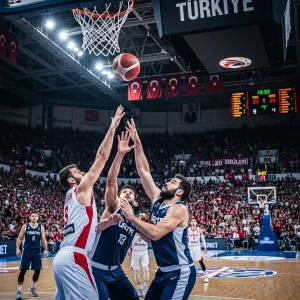 Basketbol tutkunları için Türkiye’de basketbol heyecanı.