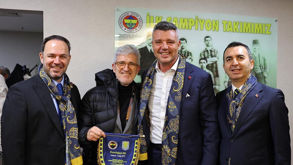 Başkanımız Sadettin Saran, Aston Villa yetkilileri ile bir araya geldi