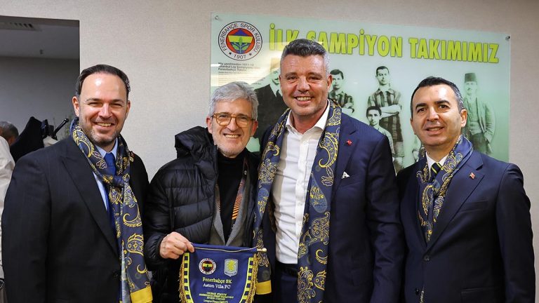 Başkanımız Sadettin Saran, Aston Villa yetkilileri ile bir araya geldi