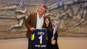 Başkanımız Sadettin Saran, Türkiye Karting Şampiyonu Ayşe Çebi’yi ağırladı