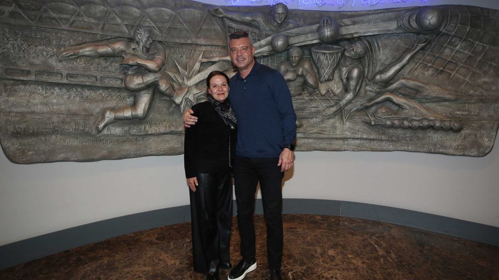 Can Bartu’nun eşi Güler Bartu’dan Başkanımıza ziyaret