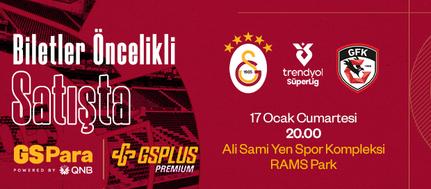 Gaziantep FK maçı biletleri öncelikli satışta!