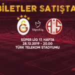 Antalyaspor maçı biletleri satışta