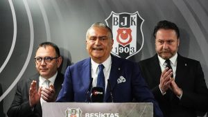 Beşiktaş’ta bayramlaşma töreni yapıldı