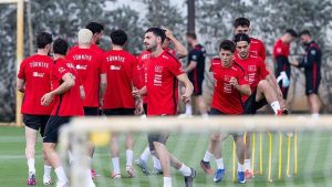 A Milli Futbol Takımı Miami’deki Venezuela maçına hazır