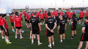 A Milli Futbol Takımı, Paraguay maçının hazırlıklarını sürdürdü