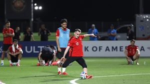 A Milli Futbol Takımımız, Arizona’daki ilk idmanını taraftar eşliğinde yaptı!