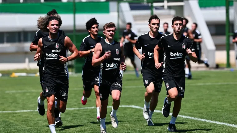 Beşiktaş yeni sezon hazırlıklarını sürdürdü