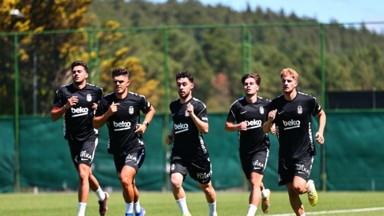 Beşiktaşlı futbolcular performans testinden geçti!