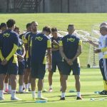 Fenerbahçe günü çift antrenmanla tamamladı