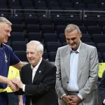 Fenerbahçe Kulübü Başkanı Aziz Yıldırım, Fenerbahçe Beko’yu ziyaret etti