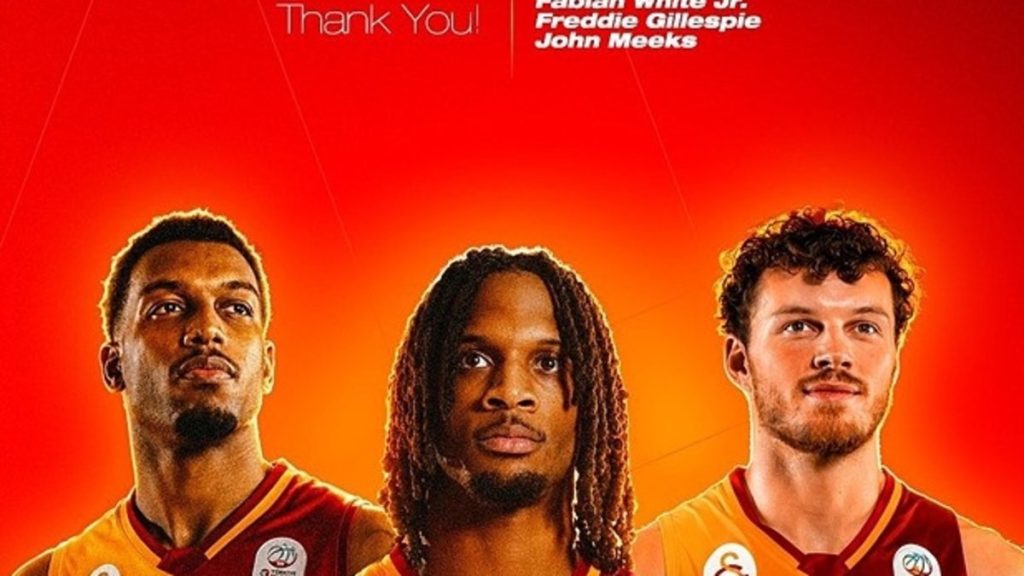 Galatasaray Erkek Basketbol Takımı’nda 3 oyuncuyla yollar ayrıldı