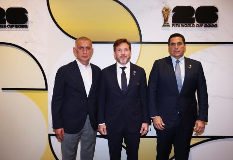 TFF Başkanı Hacıosmanoğlu, Domínguez ve Harrison ile Bir Araya Geldi
