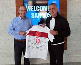 TFF ile San Jose Earthquakes’ten Karşılıklı Forma Takdimi