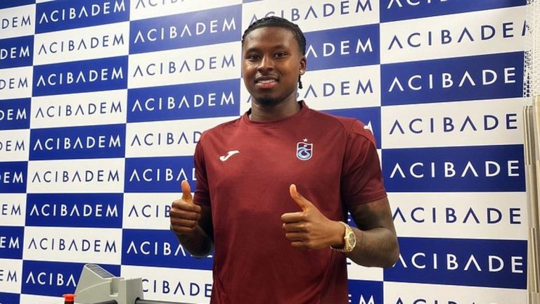 Trabzonspor’un yeni transferi Sidny Cabral sağlık kontrolünden geçti