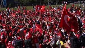 Türk taraftarlar, Avustralya maçı için BC Place Vancouver Stadyumu’na yürüdü!